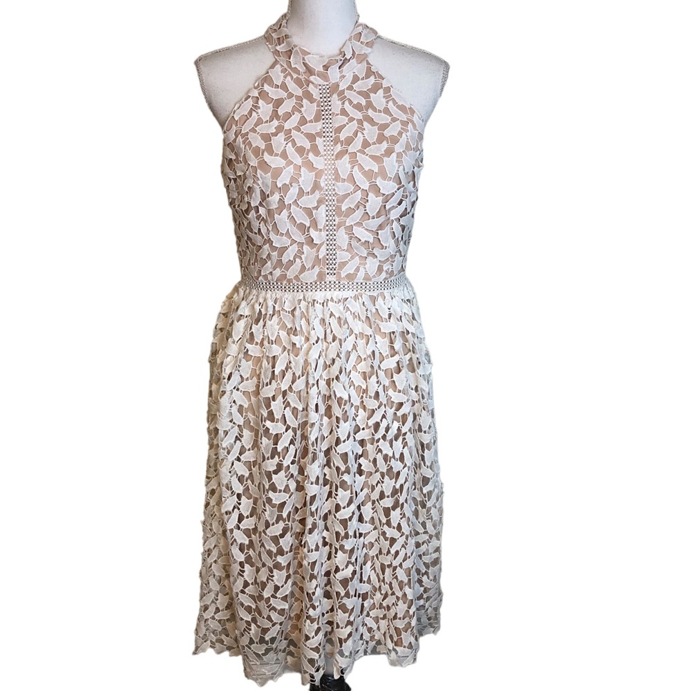 Liza Luxe Defining Divine Sleeveless Dress Cocktail Midi Dress